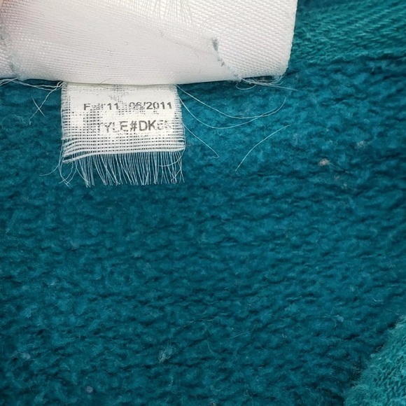 VINTAGE MIAMI DOLPHINS HOODIE SWEATSHIRT PULLOVER - Picture 4 of 9